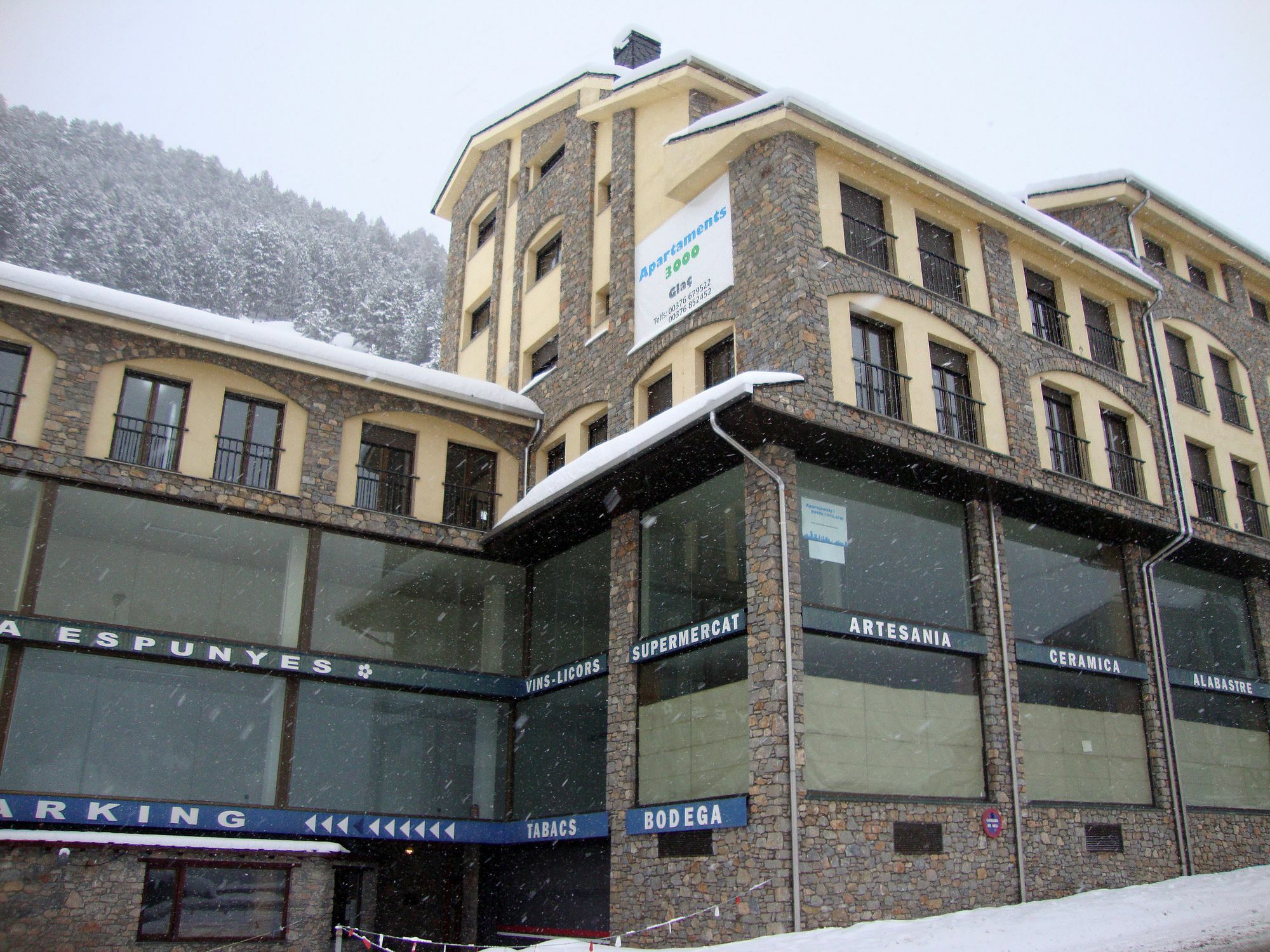 Apartamentos Glac Soldeu 3000 Bordes d'Envalira Dış mekan fotoğraf
